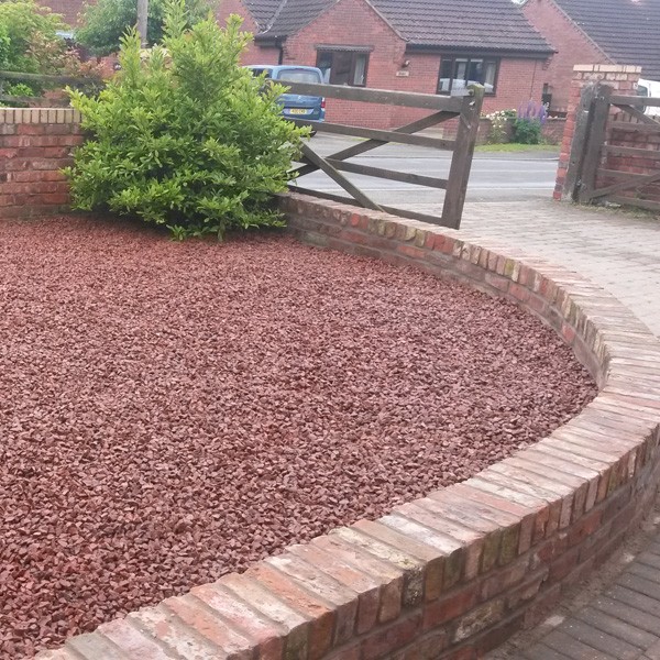 20mm red granite